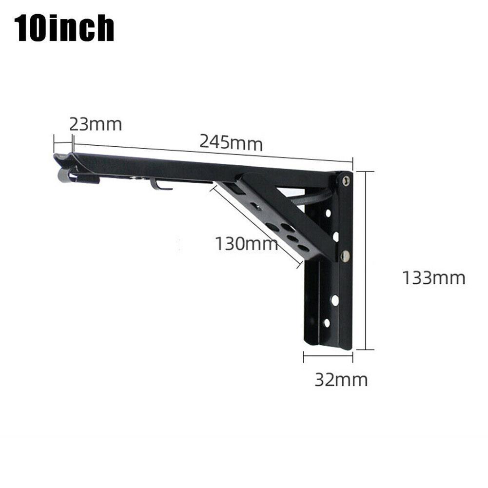 2 Stück Edelstahl Dreieck Klappwinkelhalterung Verstellbare Tischmöbel