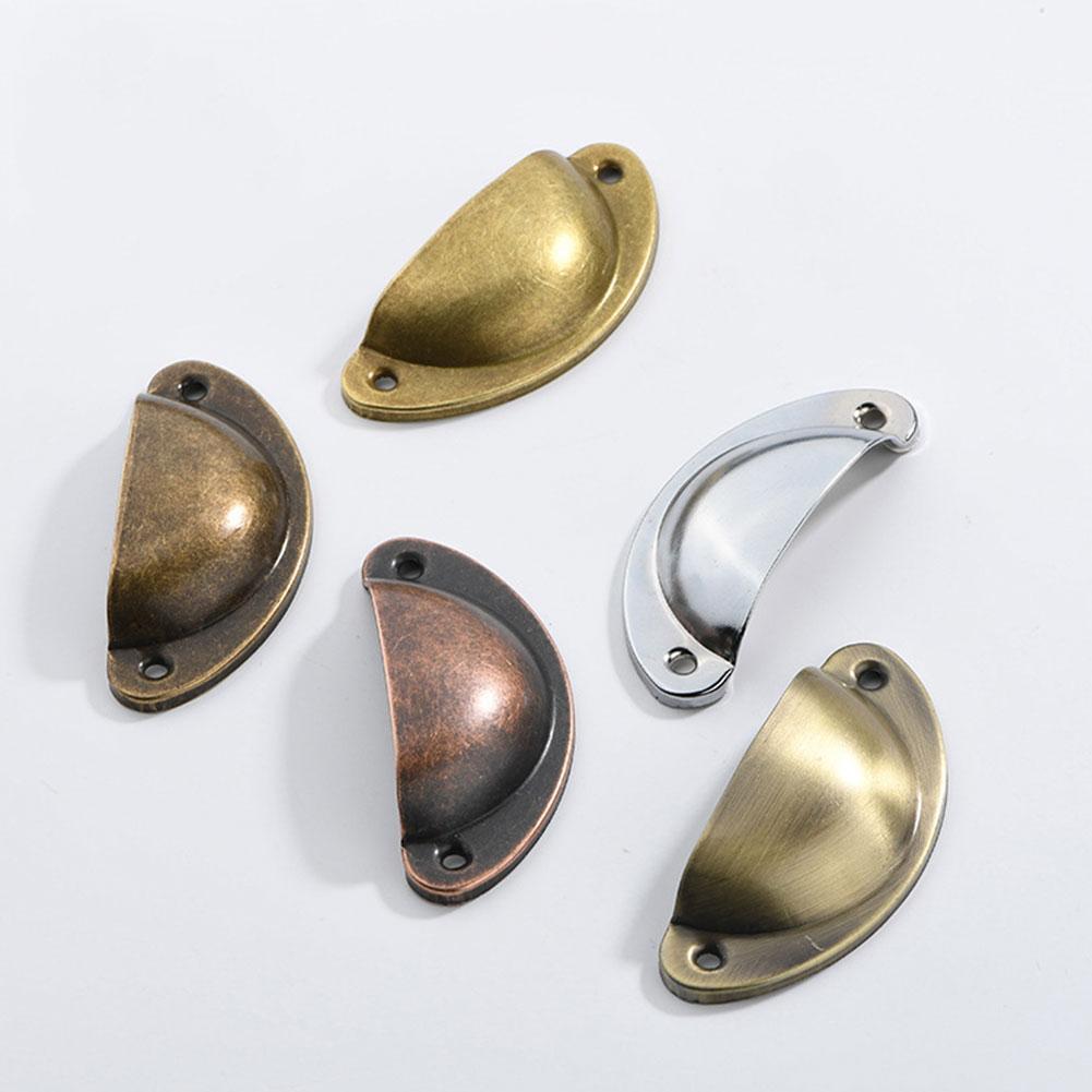 82 mm Schublade Griff Eisenblech Retro Halbkreisförmiger Griff