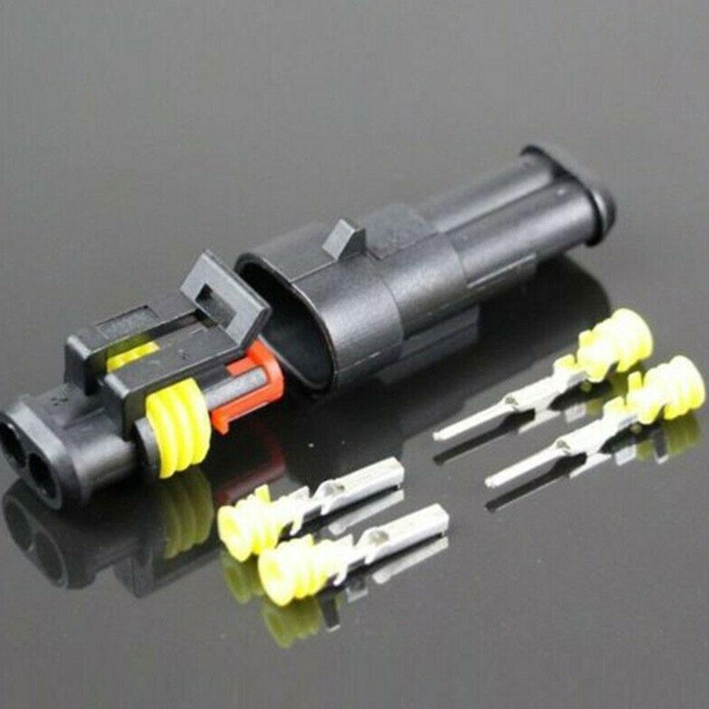 Motorcycle Car Electrical 2/3/4/ Pin Wires Connectors Terminal Kits