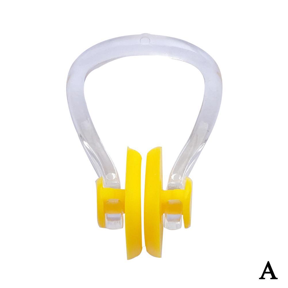 Pincenez oreilles,Pincenez de natation en Silicone,1 pièces,Clip de nez doux et confortable