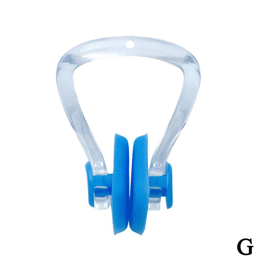 Pincenez oreilles,Pincenez de natation en Silicone,1 pièces,Clip de nez doux et confortable