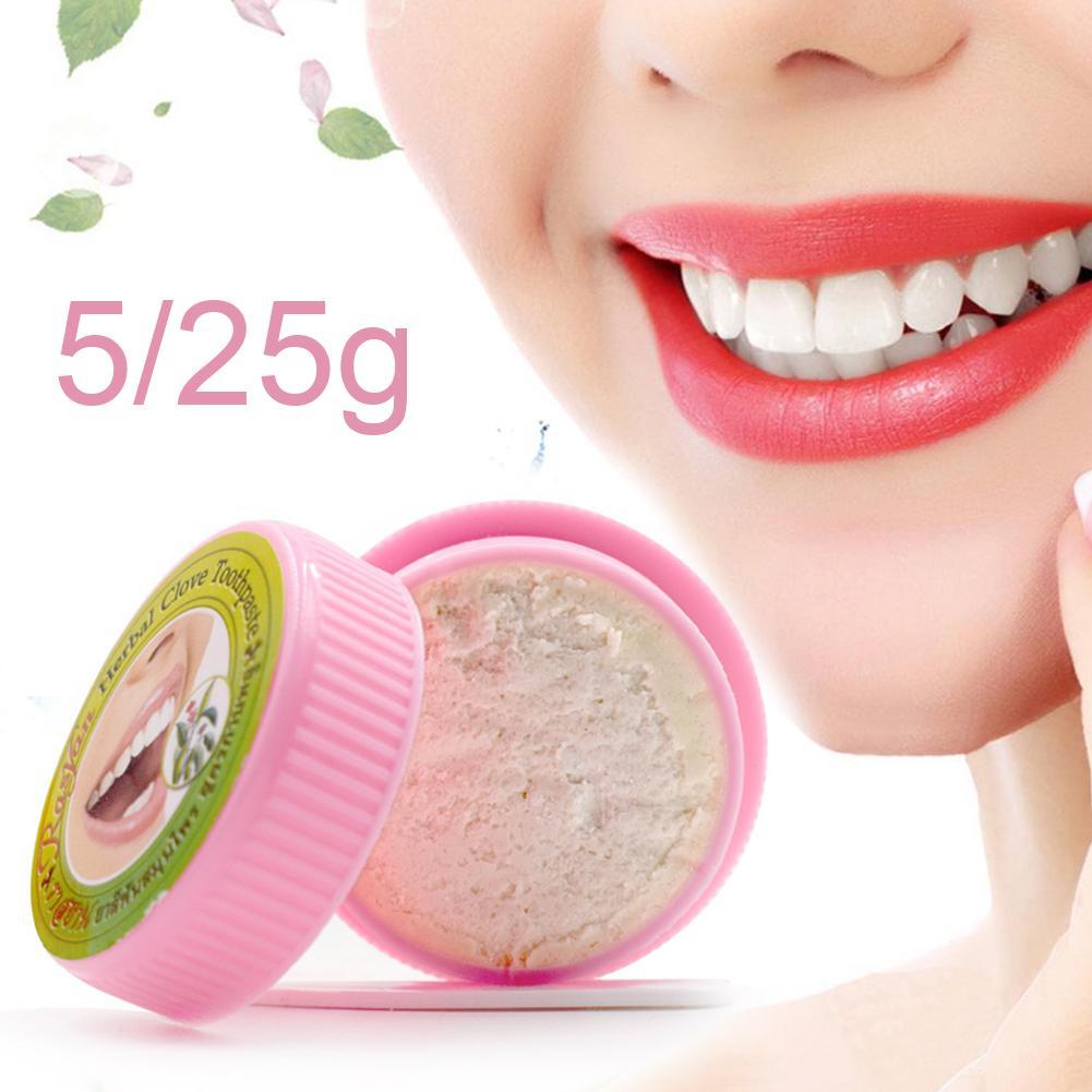 5/25g Clove Tooth Powder Toothpaste Antibacterial Whitening Bad Breath