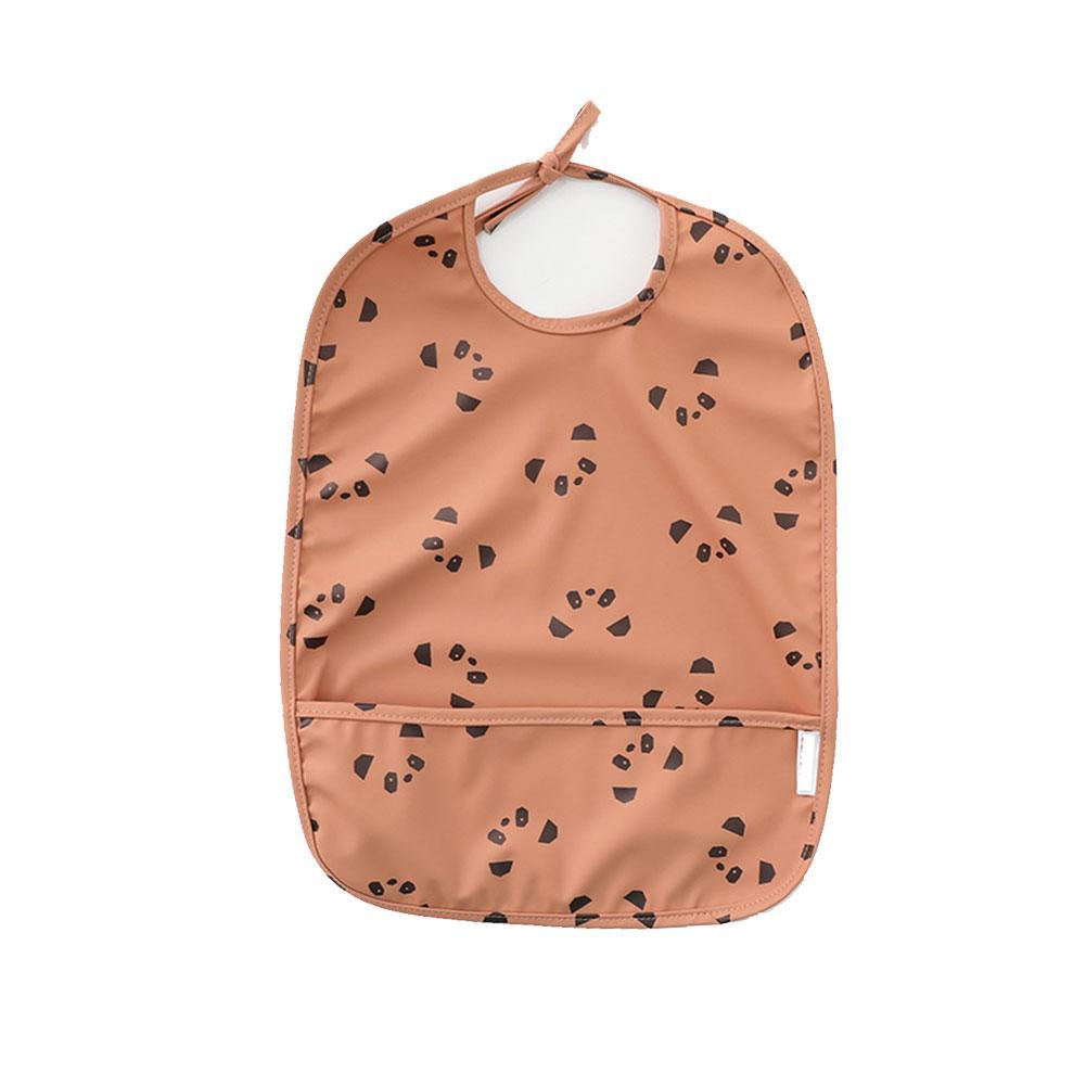 Bavoir Sans Manches Avec Poche Pour Bebe Accessoires Pour Enfants Tablier De Dessin Impermeable Ajustable Joli Imprime Mdinashop مدينة شوب