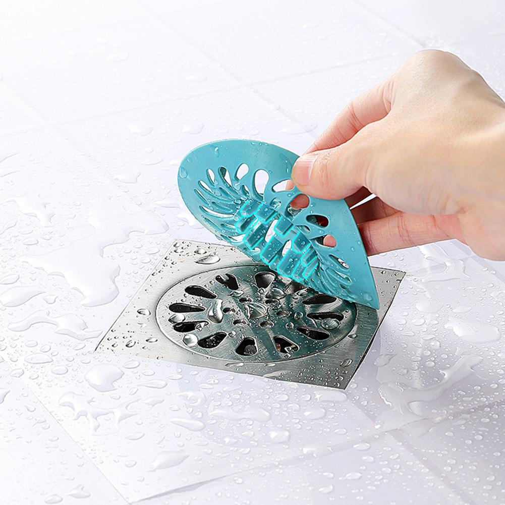 Silicone Hair Catcher Trap Shower Kitchen Bath Drain Waste Sink