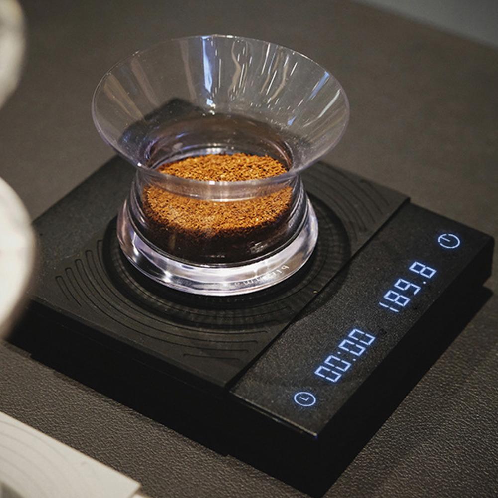 despeje sobre espresso escala de café inteligente