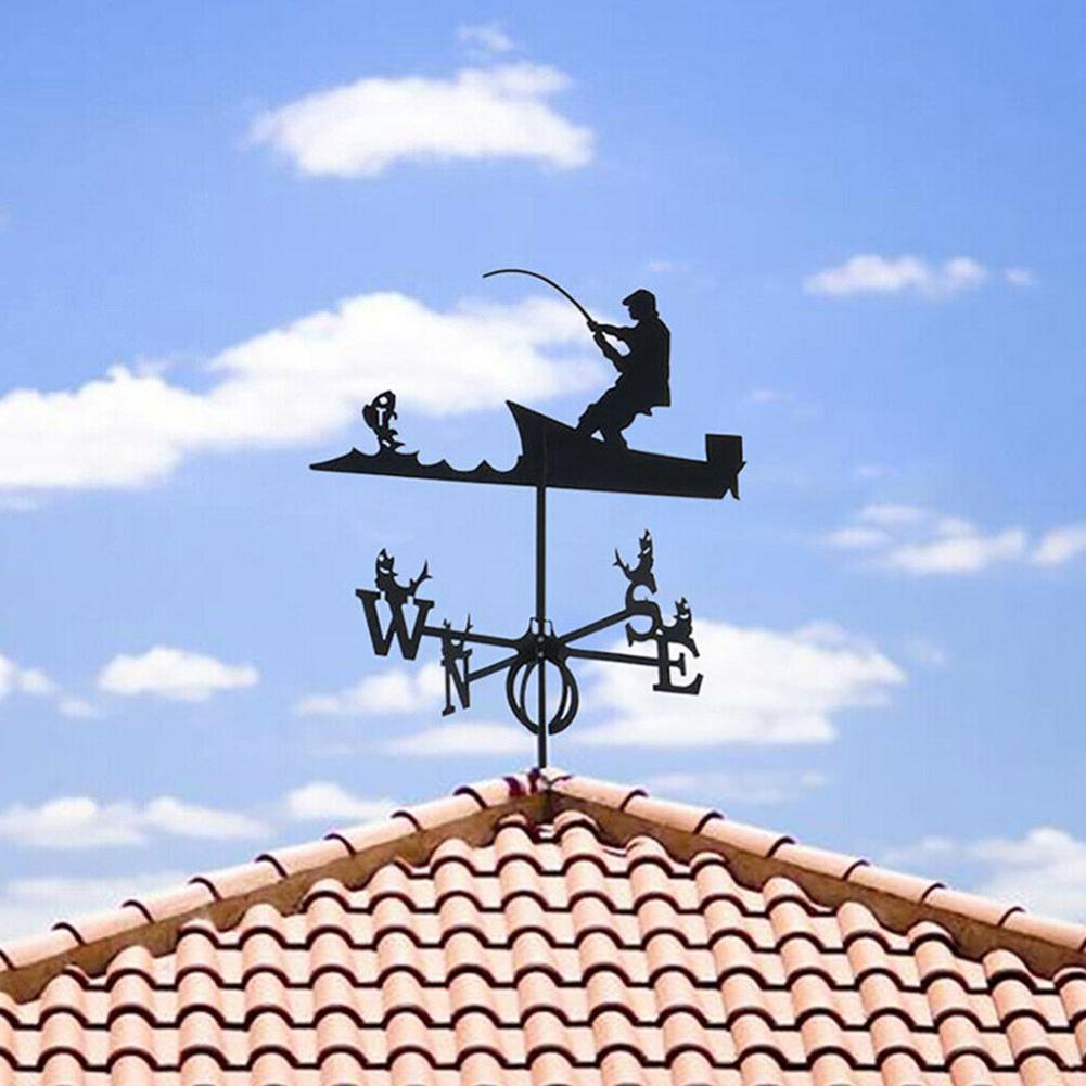 mounting weathervane on roof