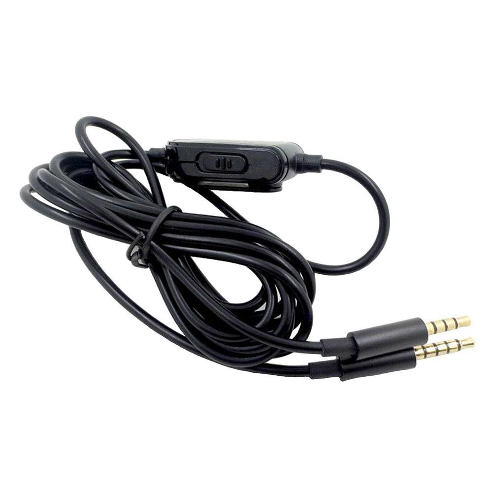 Headset Gaming Headset Audio Cable for Logitech Black Headphone Cable ...