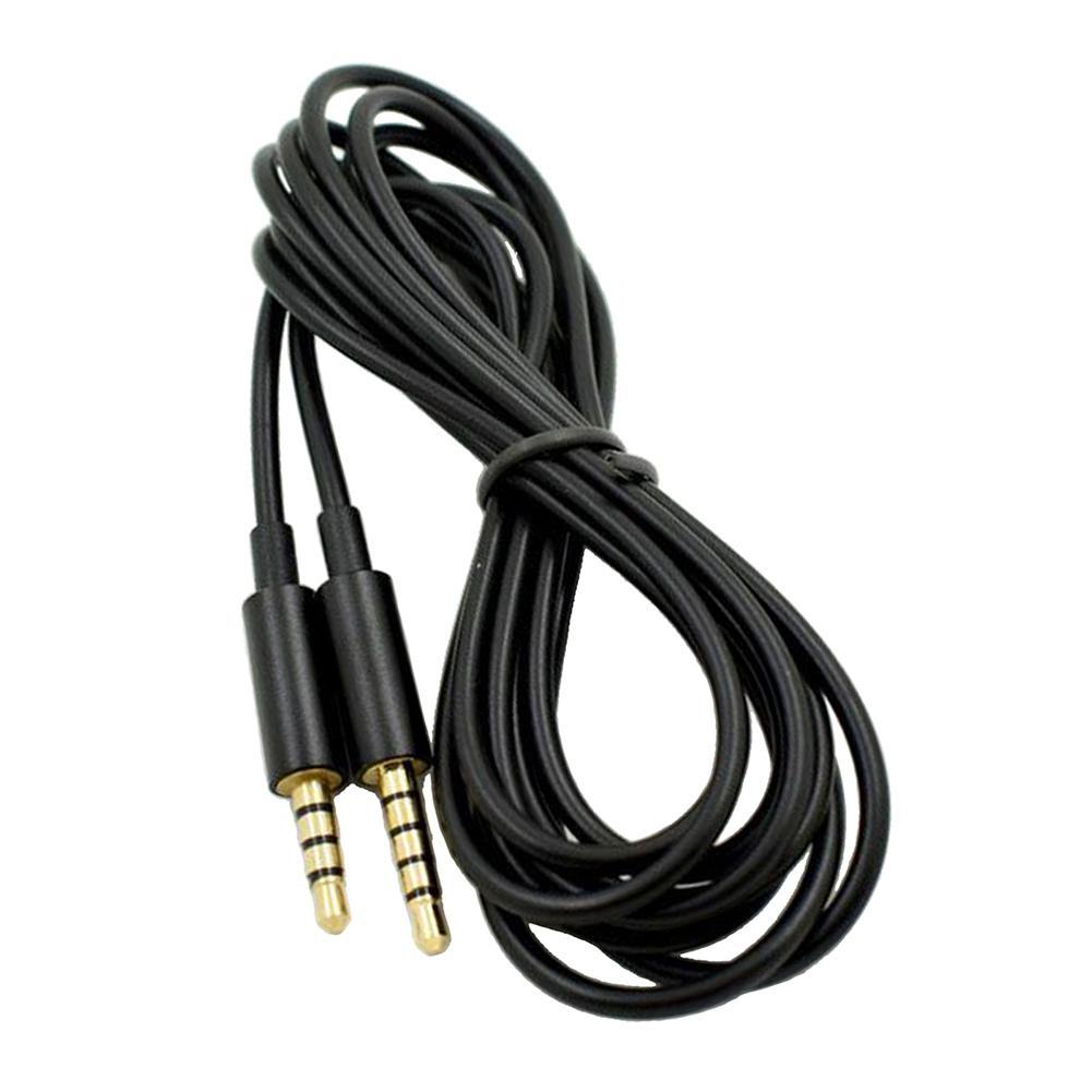 Headset Gaming Headset Audio Cable for Logitech Black Headphone Cable