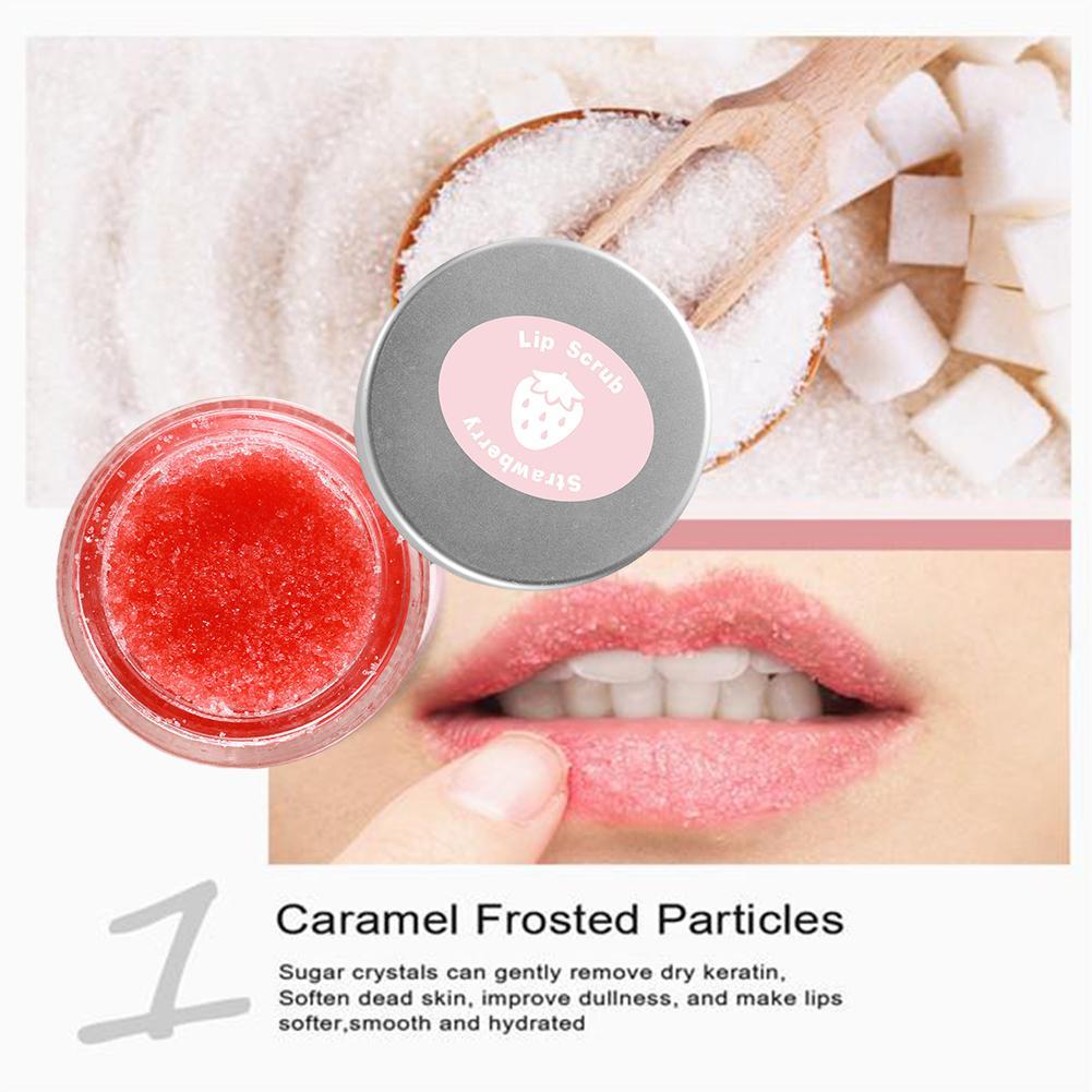 thumbnail image 2 of Wartleves 20 g Exfoliante labial hidratante humectante Exfoliante labial Labios muertos Desvanecimiento de arrugas Cuidado de líneas de piel Secado de labios C5Z6 Desvanecimiento de labios, 2 of 7