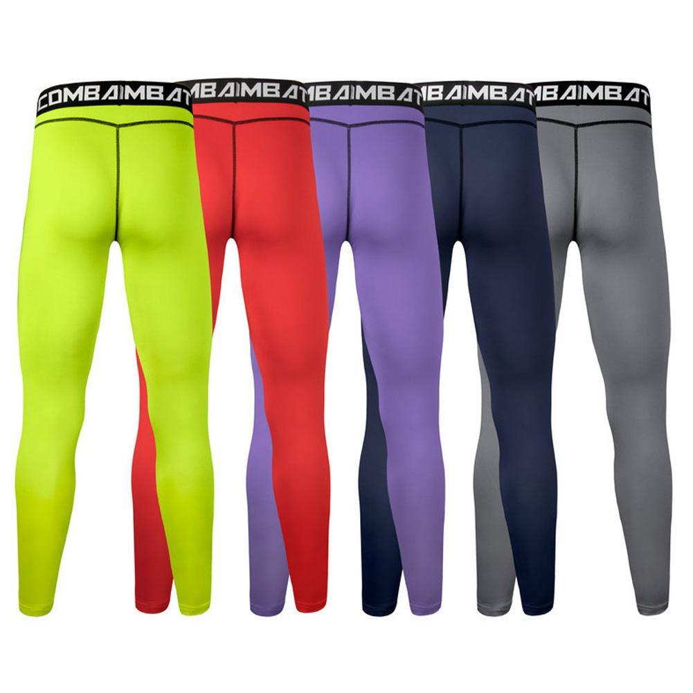 thumbnail image 2 of SGACAI Pantalones deportivos de compresión para hombre, mallas ajustadas para correr, 2024 l, 2 of 7