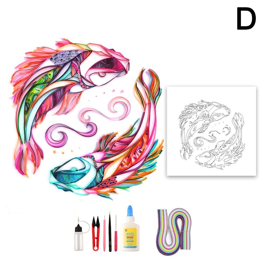 Other Arts And Crafts Paper Quilling Kit Strips Tools Storage Box ,Paper  Craft Great For DIY Learning Class,Home Decoration From Weibaokong, $39.54