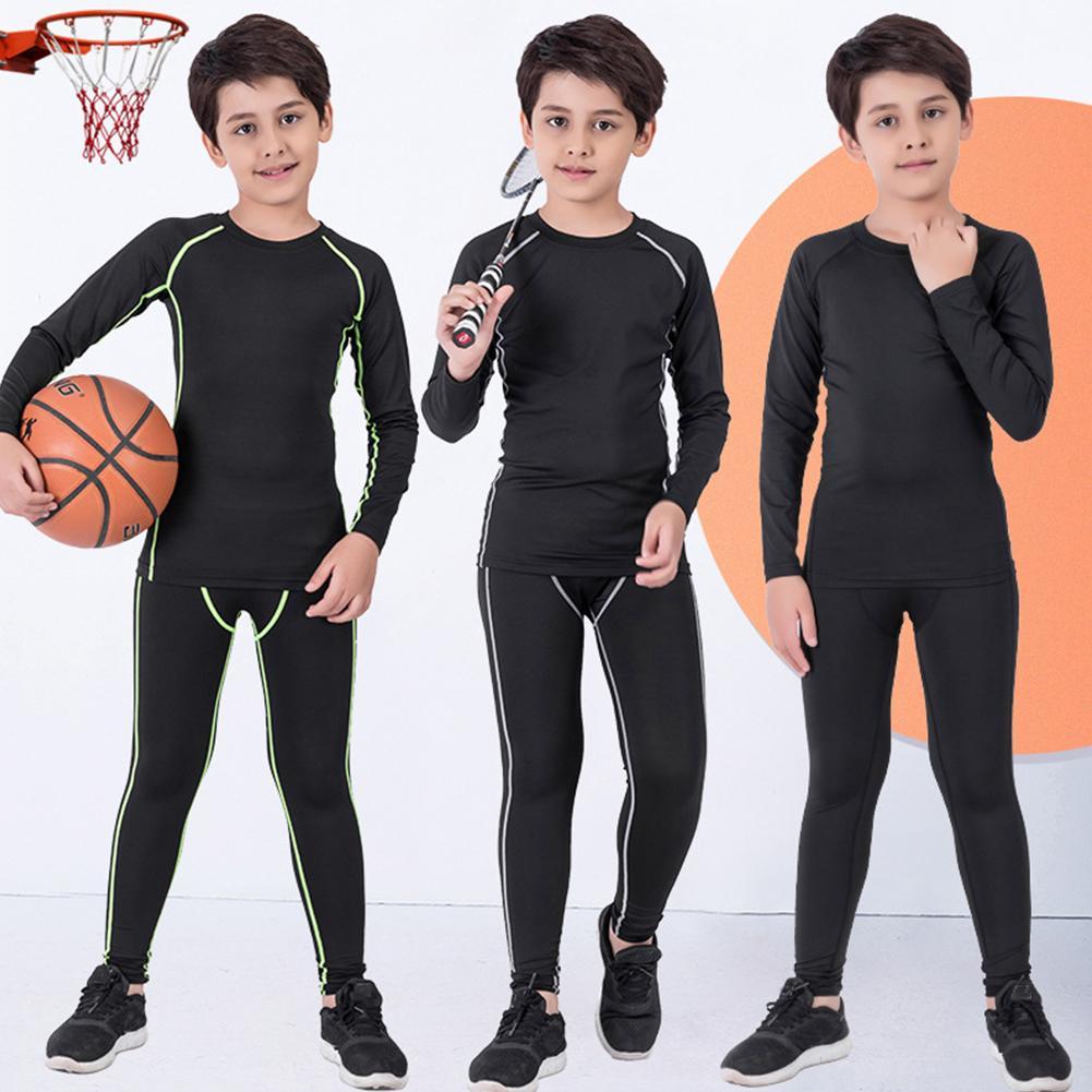 thumbnail image 5 of SGACAI Ropa deportiva para niños, ropa de secado rápido, ropa deportiva para niños, baloncesto, fútbol, F2B0, 5 of 7