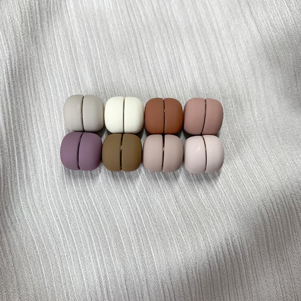 thumbnail image 5 of Wartleves Bufanda de seda Macaron Bufanda redonda Imán AU Joyería para mujer HOTS, 5 of 7