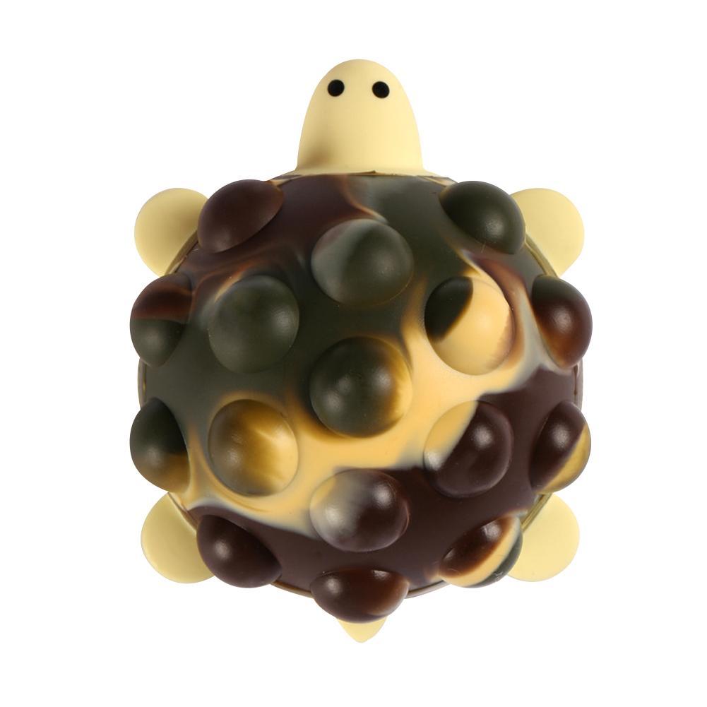 thumbnail image 4 of Ruifaya Pelota de tortuga con forma de animal de dibujos animados, pelota de agarre, regalos, estrés, pellizco, música, descompresión, burbuja, juguetes de silicona, ventilación, 4 of 7