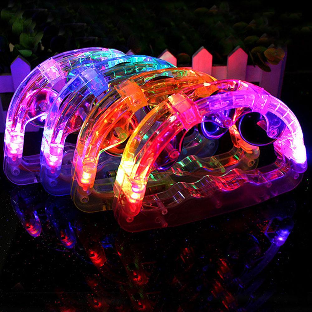 thumbnail image 3 of SGACAI Pandereta intermitente con luz LED, juguete sensorial para niños, luz de concierto musical, 3 of 7
