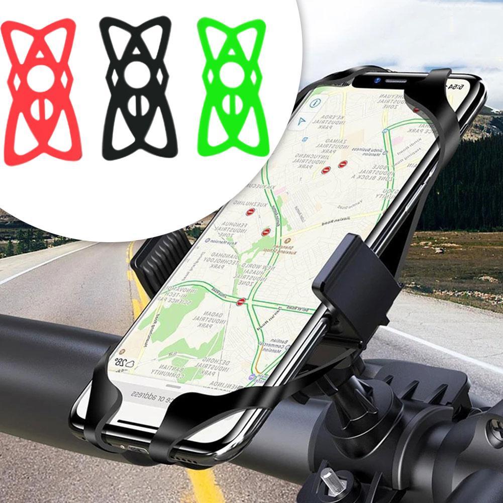 thumbnail image 3 of Ruifaya Smartphone Handyhalterung Fahrrad Silikon Halterung Lenker Motorrad NEU, 3 of 7