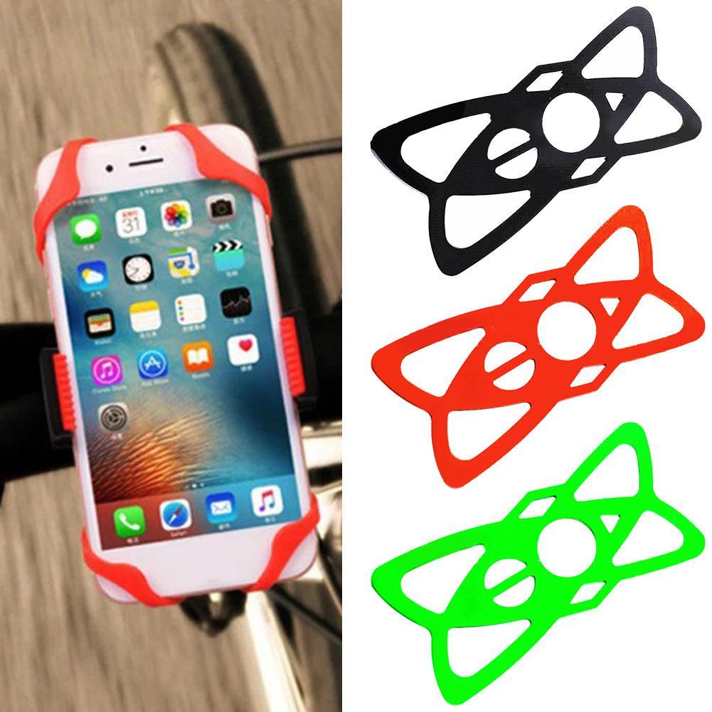 thumbnail image 2 of Ruifaya Smartphone Handyhalterung Fahrrad Silikon Halterung Lenker Motorrad NEU, 2 of 7