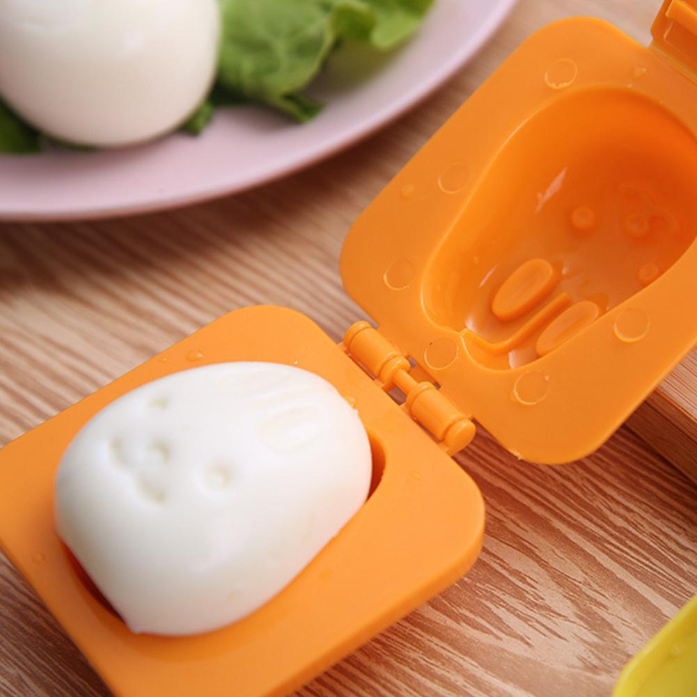 thumbnail image 3 of Ruifaya Molde para huevos cocidos, moldes para arroz de sushi con dibujos animados en 3D, moldeador de huevos de plástico con dibujos animados en 3D, molde para onigiri DIY, accesorios para bento, m, 3 of 7