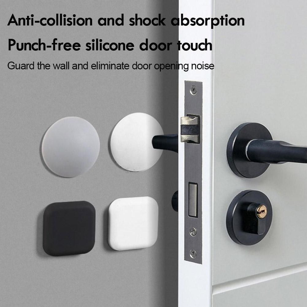 thumbnail image 2 of SGACAI Tope de manija de puerta de silicona autoadhesivo Protector de pared Pa E9G1 Parachoques, 2 of 7
