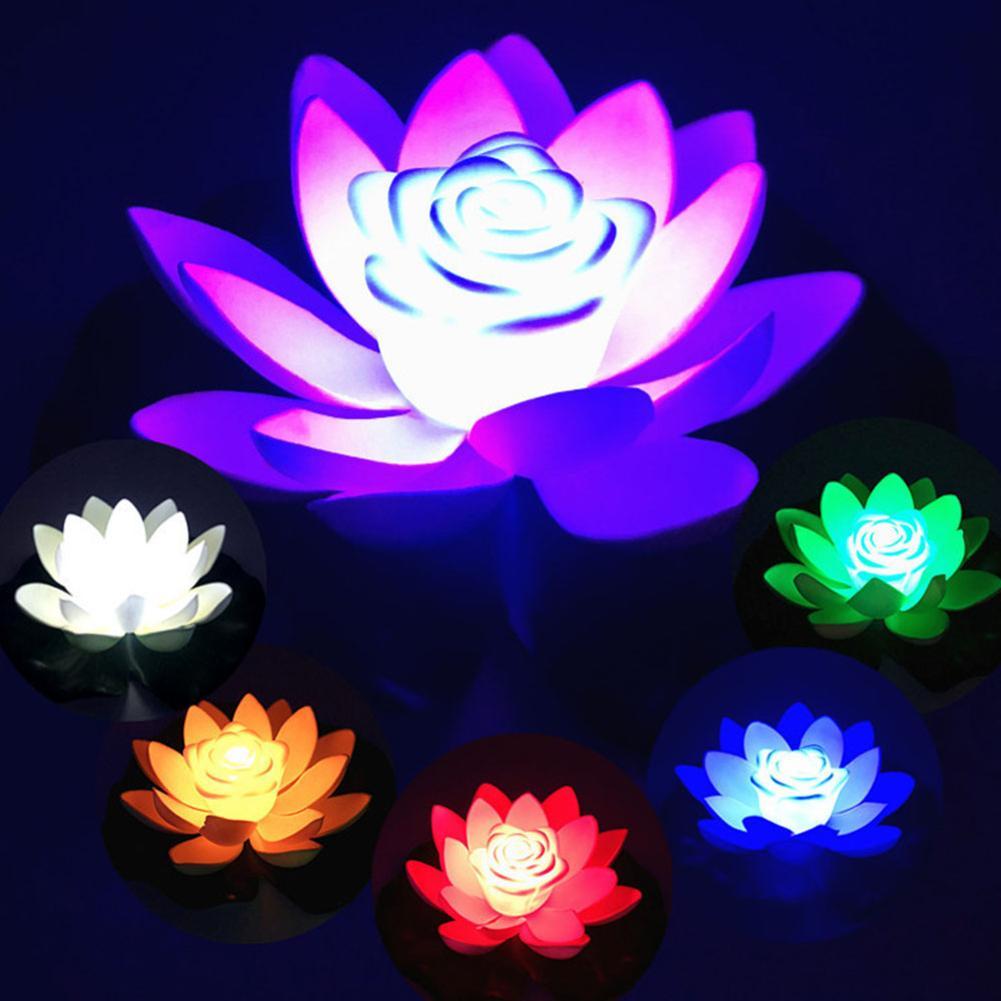 thumbnail image 3 of SGACAI Fuente flotante con luz LED para flores para piscina, estanque, bricolaje, 2024, jardín, 3 of 7