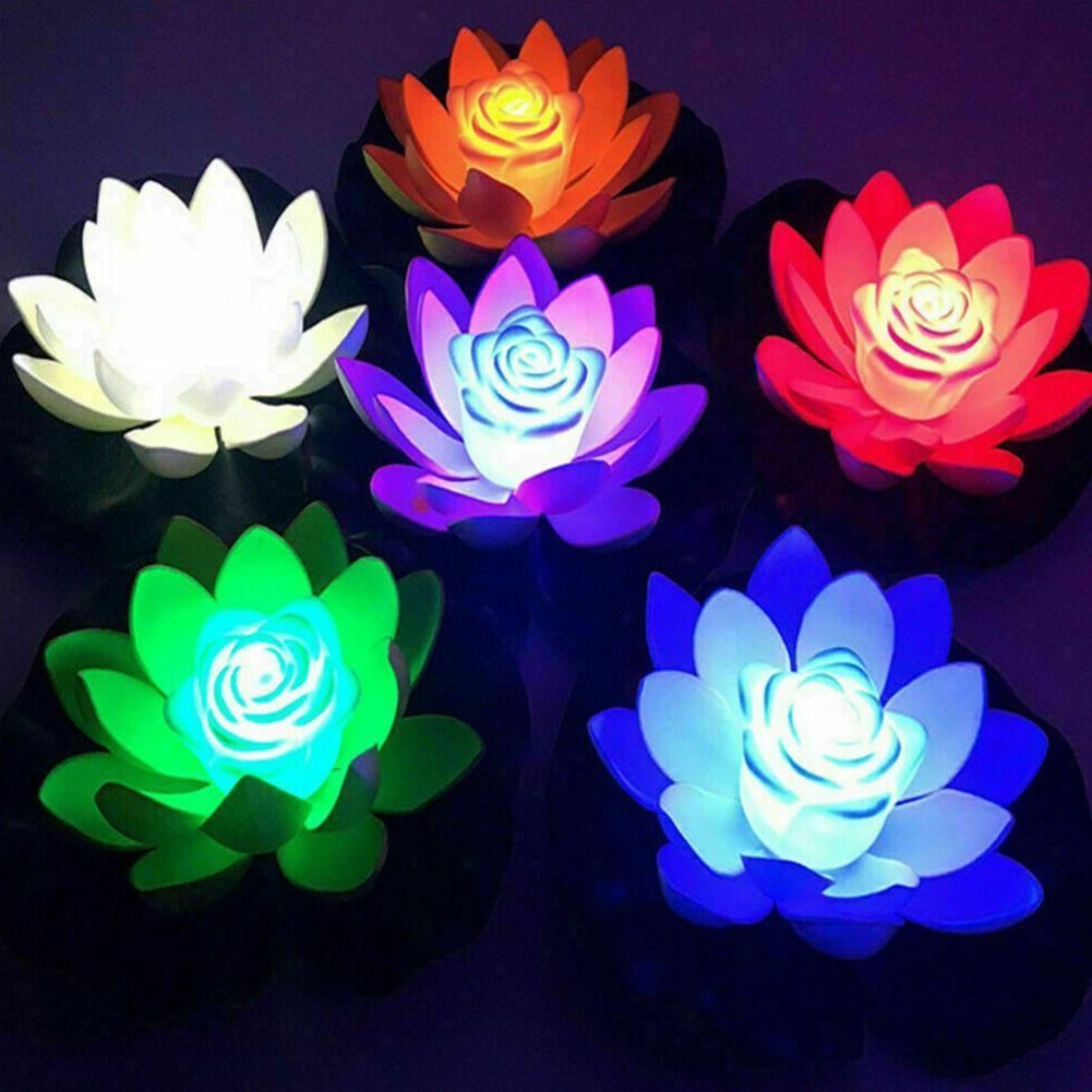 thumbnail image 2 of SGACAI Fuente flotante con luz LED para flores para piscina, estanque, bricolaje, 2024, jardín, 2 of 7