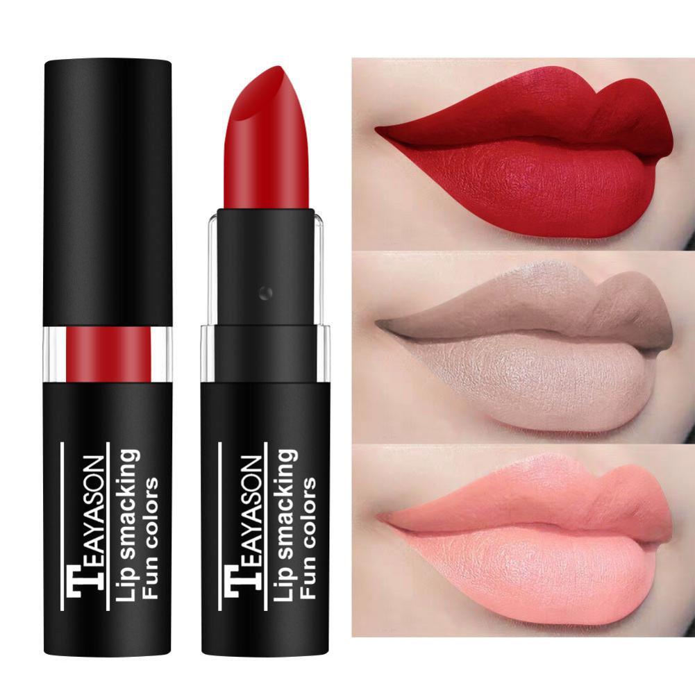 thumbnail image 5 of SGACAI Lápiz labial de 12 colores, maquillaje duradero, lápiz labial sexy, color mate, cosméticos, brillo de labios, 5 of 7