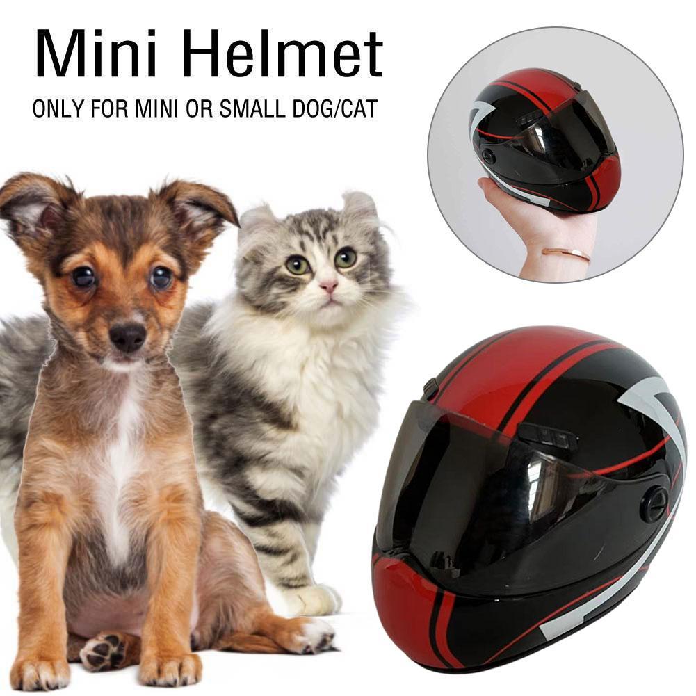 animal motorcycle helmet Gray Bunny Cover so that your dog wear more cozy Small Pet Motorcycle Helmet -