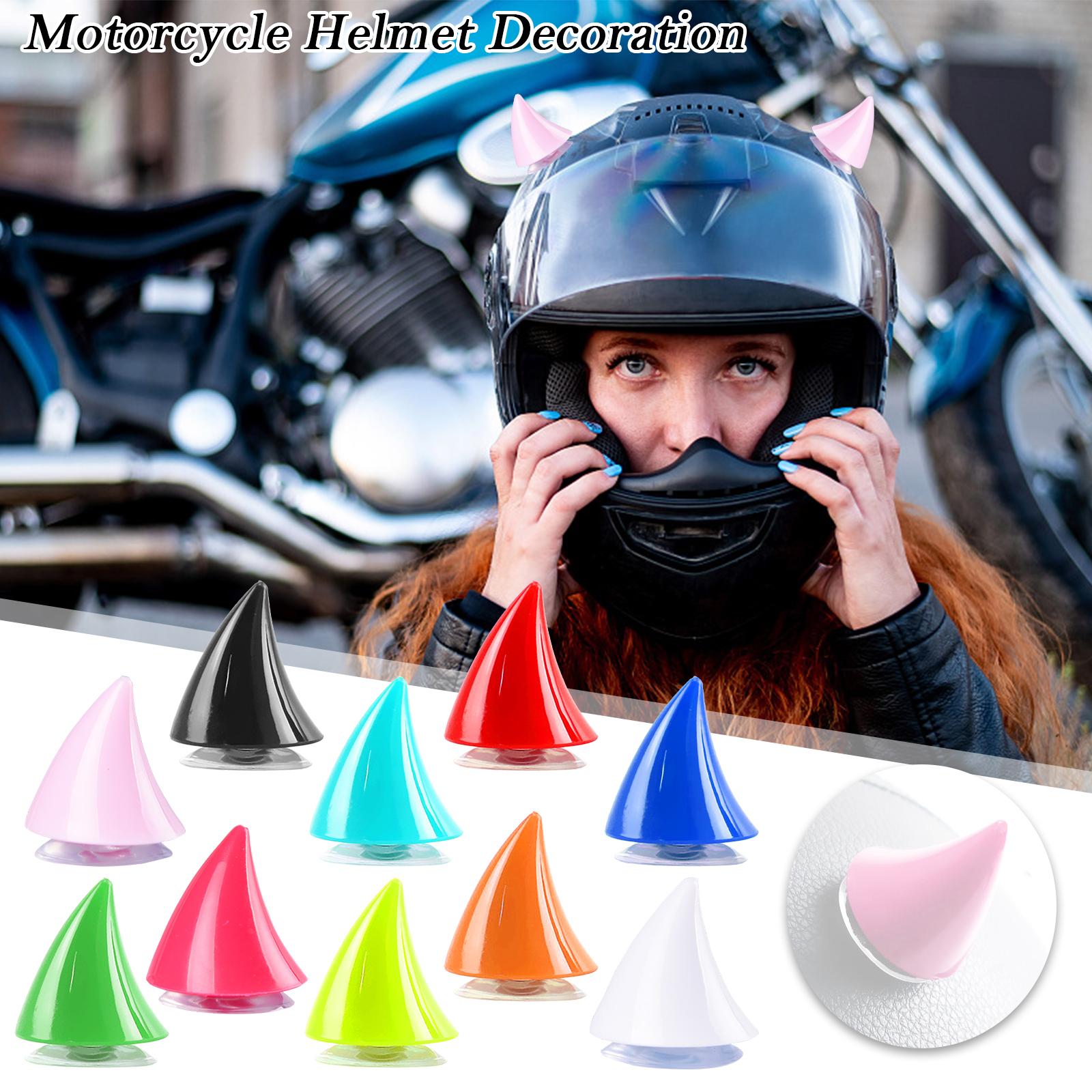 thumbnail image 2 of SGACAI Accesorio para casco de motocicleta con cuernos de diablo geniales, 2 of 7