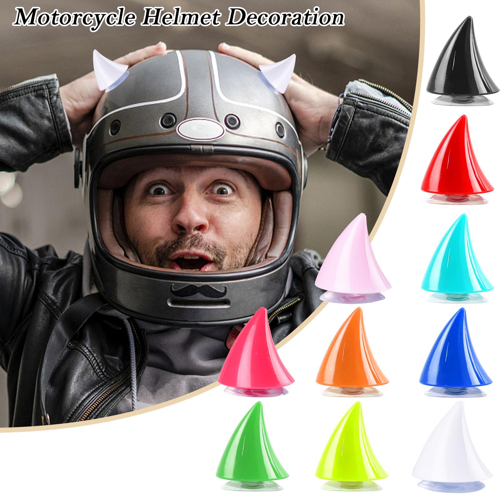 thumbnail image 3 of SGACAI Accesorio para casco de motocicleta con cuernos de diablo geniales, 3 of 7
