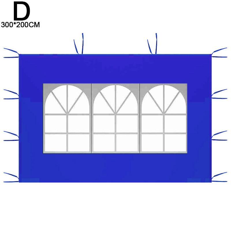 lado tenda pano dobrável tenda pano três lados pano impermeável ao ar livre tenda pano impermeável