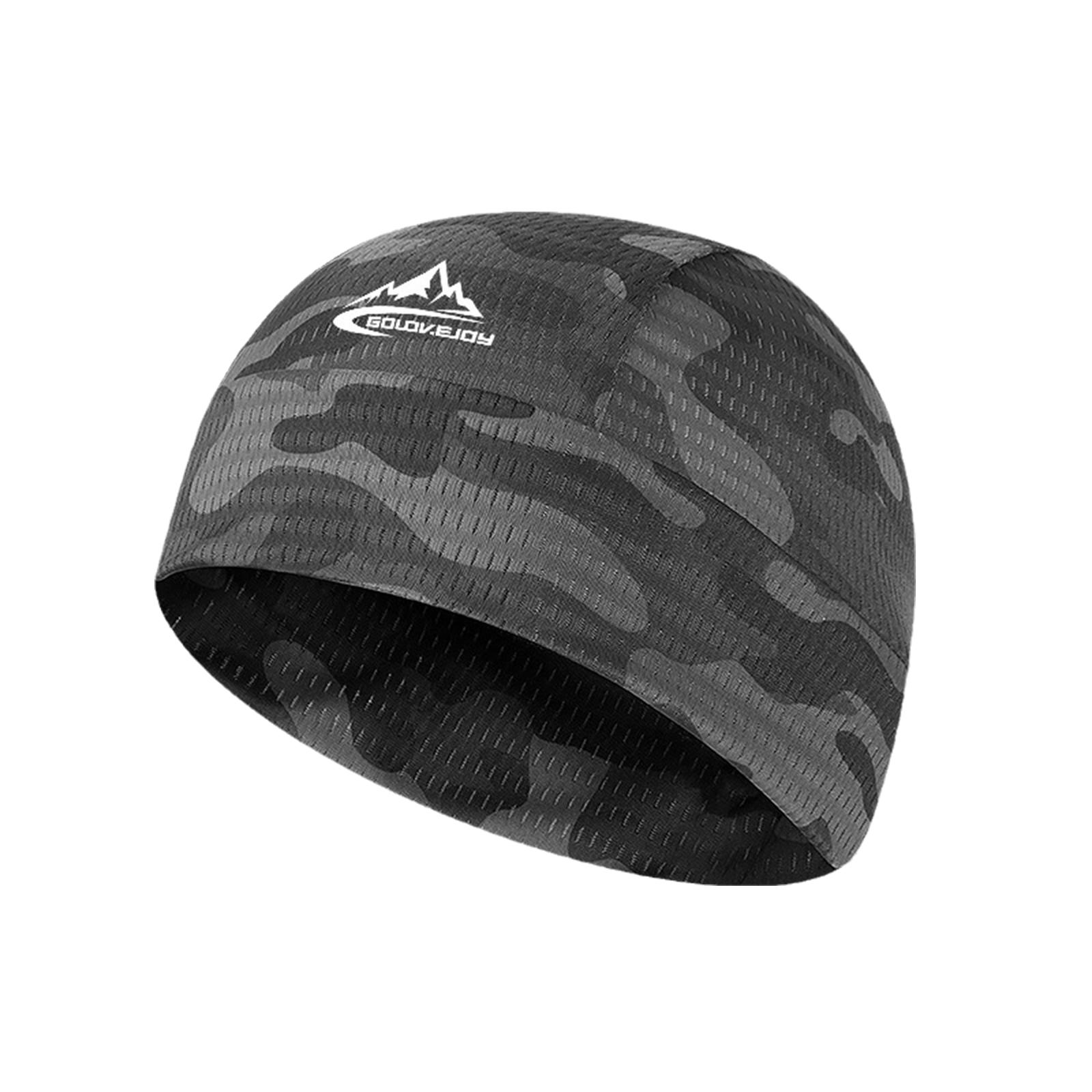 thumbnail image 4 of Wartleves Gorras de ciclismo, forro para casco que absorbe el sudor, gorras para ciclismo, gorra para correr con calavera. ❀, 4 of 7