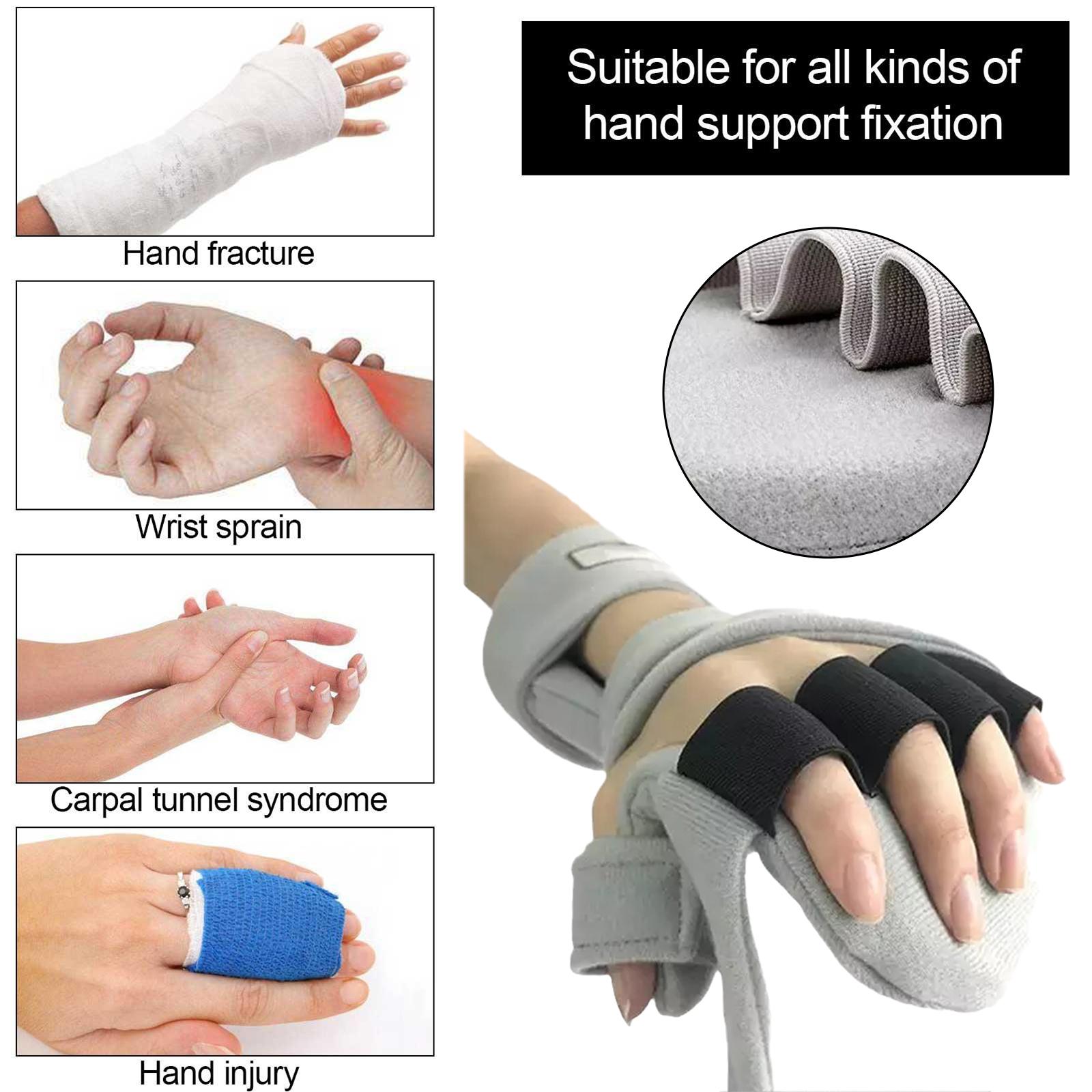 thumbnail image 2 of Wartleves Férula de mano en reposo Férula de mano ajustable para esguinces Hombres y mujeres, 2 of 7
