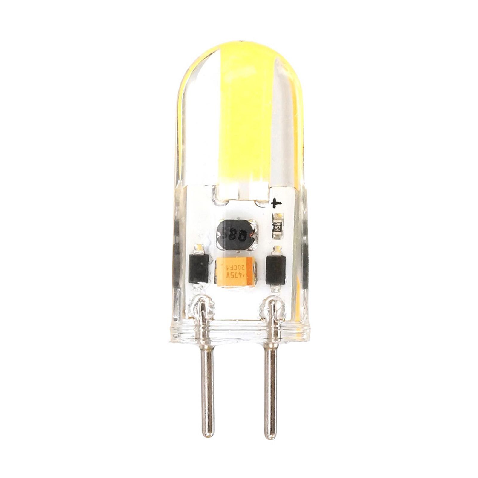 thumbnail image 5 of Ruifaya Bombilla LED COB GY6.35 de 2 W con base de bolígrafo, regulable, CA cálida/CC 12 V, color blanco cálido, B9, 5 of 7