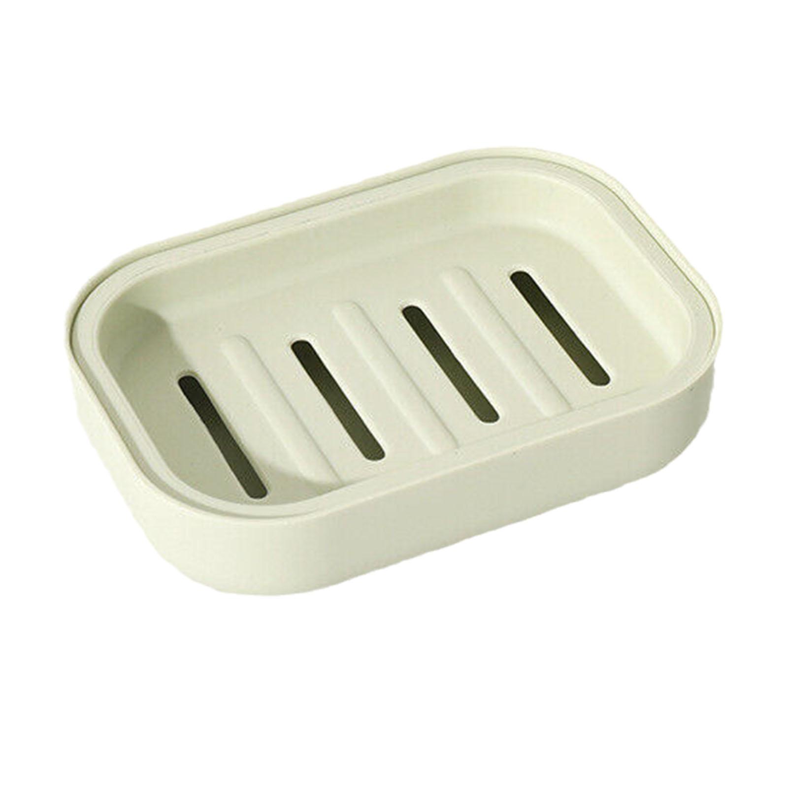 thumbnail image 5 of Wartleves Soporte para jabón, plato para baño, ducha, plato de almacenamiento, caja, contenedor, bandeja, estuche I5, 5 of 7