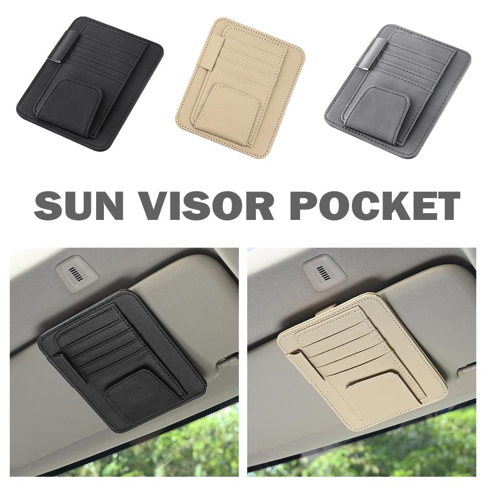 thumbnail image 4 of Ruifaya Organizador de parasol para coche con múltiples bolsillos para interior de coche S3L1 Pocket P4R6 GX P7O3, 4 of 7