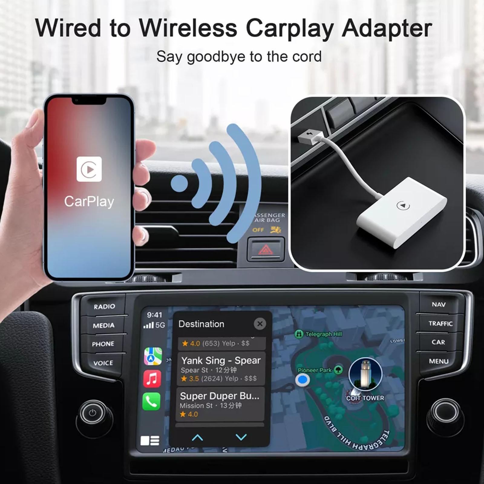 Den bästa trådlösa Carplay-adaptern