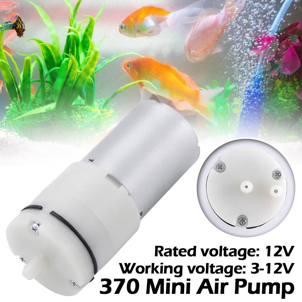 thumbnail image 2 of Wartleves Minibomba de oxígeno eléctrica silenciosa de 12 V para aireación de peceras de acuario, 2 of 7