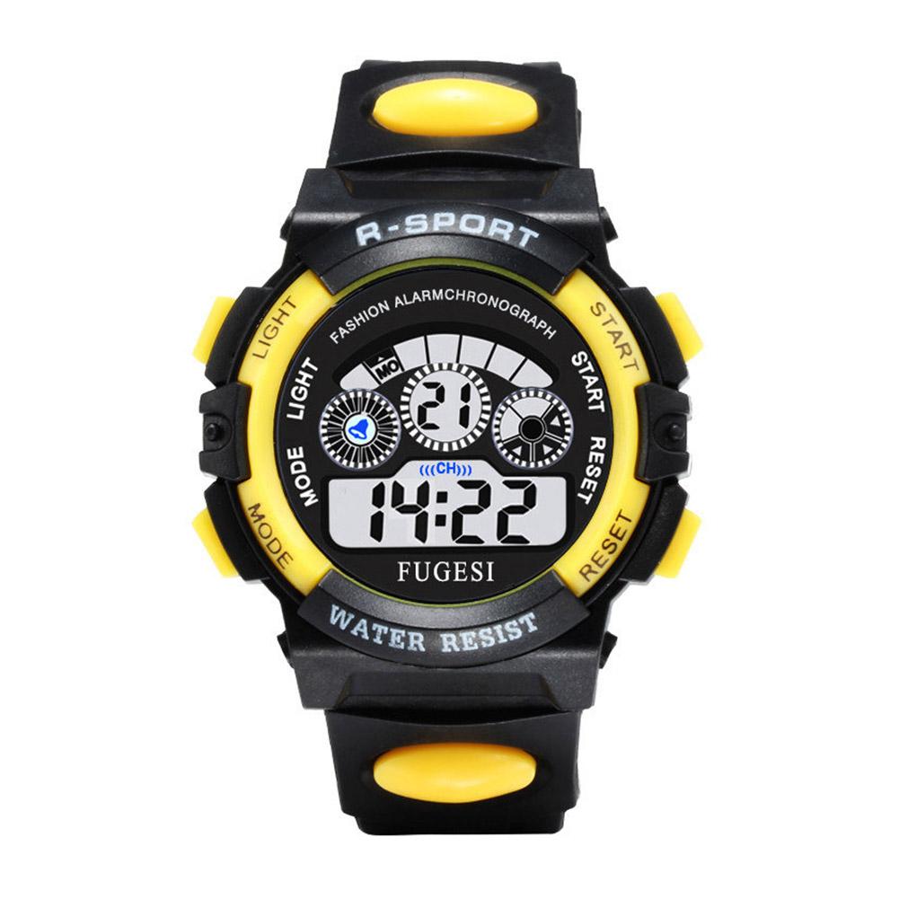 thumbnail image 4 of Wartleves Reloj deportivo digital LED de silicona resistente al agua para niños y niñas, 4 of 7