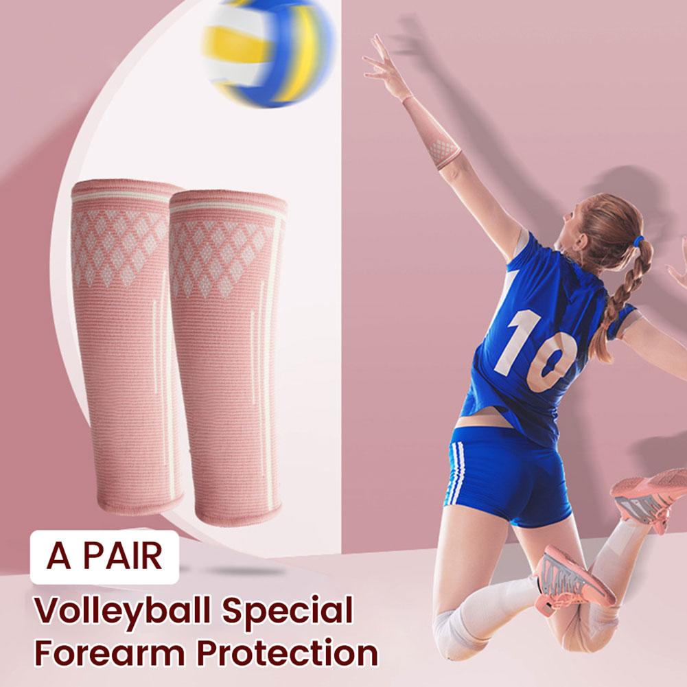 thumbnail image 5 of Ruifaya Mangas protectoras para brazos de voleibol Muñequeras deportivas Protector de antebrazo J7X3 εε, 5 of 7