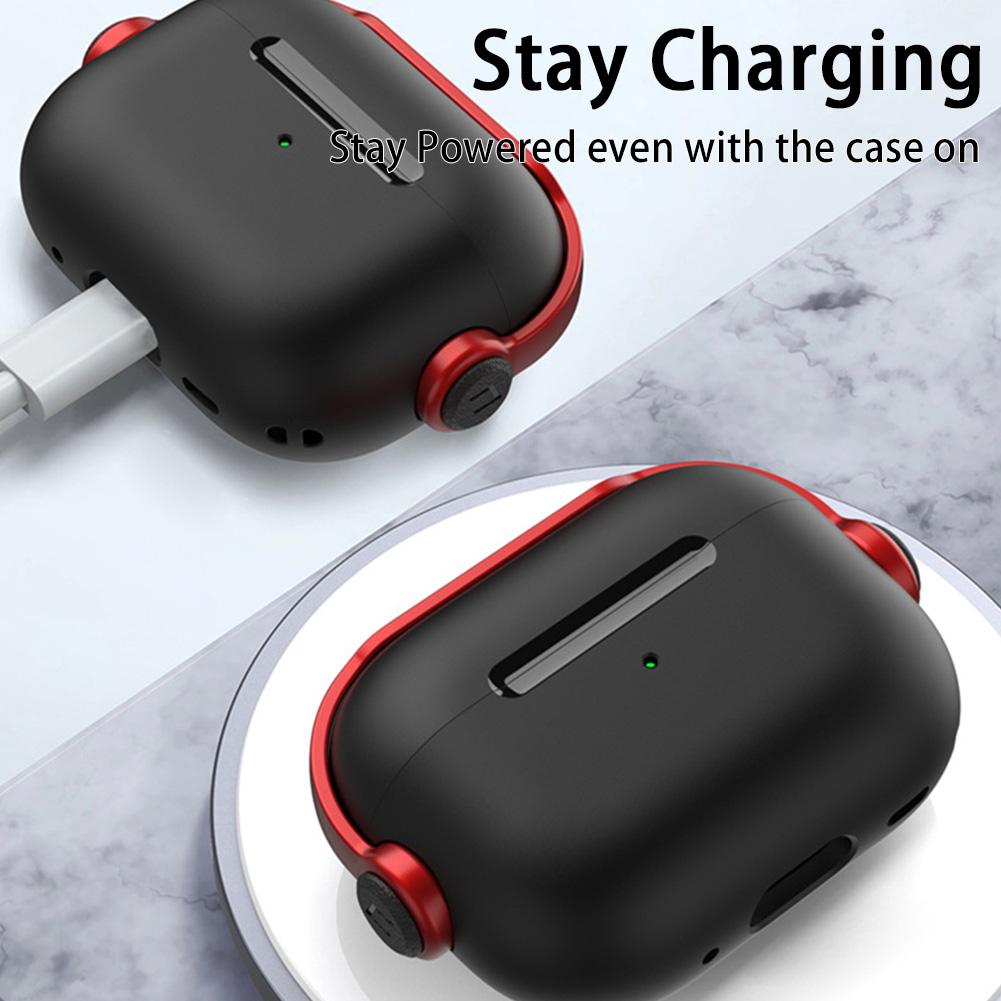 thumbnail image 2 of Wartleves 1 funda protectora de silicona para Apple AirPods Pro de segunda generación, 2 of 7