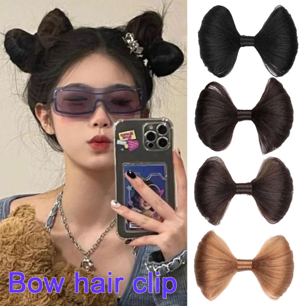 thumbnail image 4 of SGACAI Mujeres Niñas Peinado Lazos Grandes Peluca Horquilla Pinza para el Cabello Pinza para el Cabello Decoración V5.AU, 4 of 7