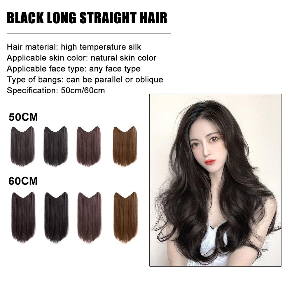 thumbnail image 3 of SGACAI Extensiones de cabello humano con clip de trama doble extra gruesa, 3 of 7
