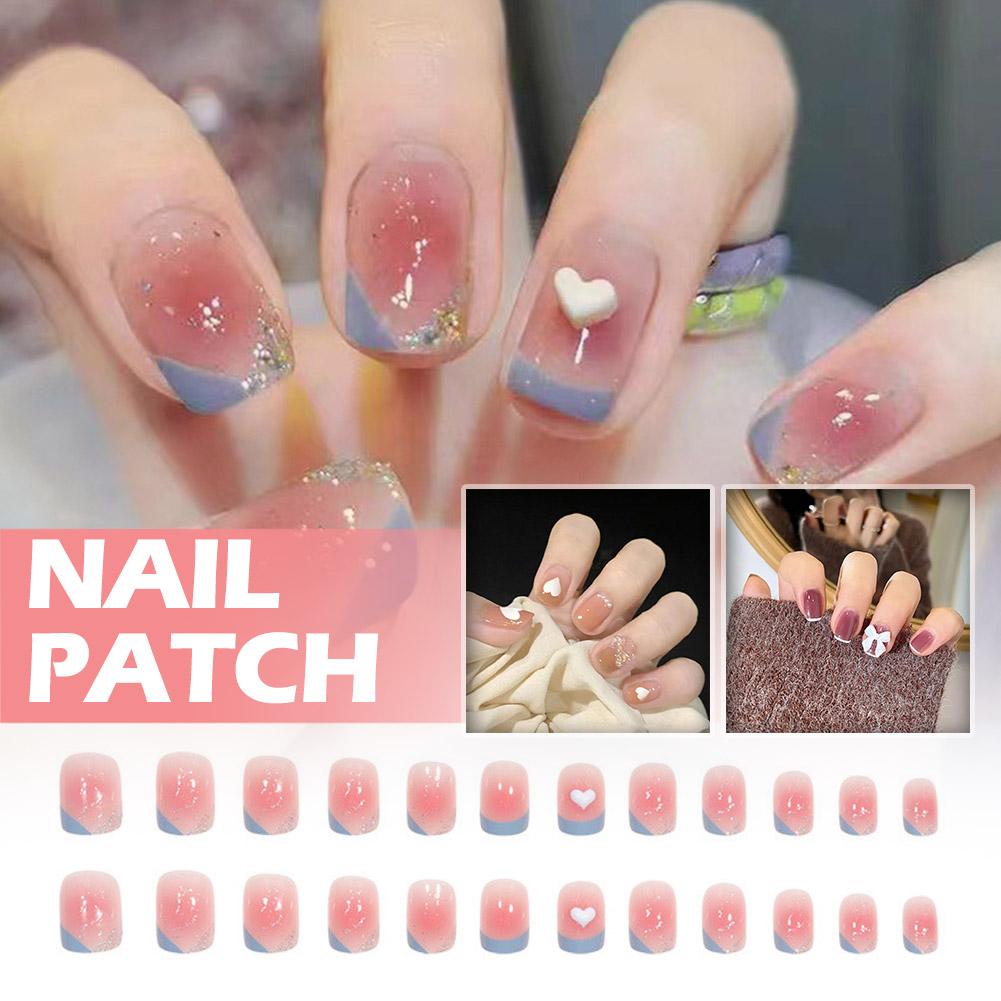 thumbnail image 3 of Ruifaya Parche de uñas postizas ponible para niña manicura novedad 2024 GX, 3 of 7