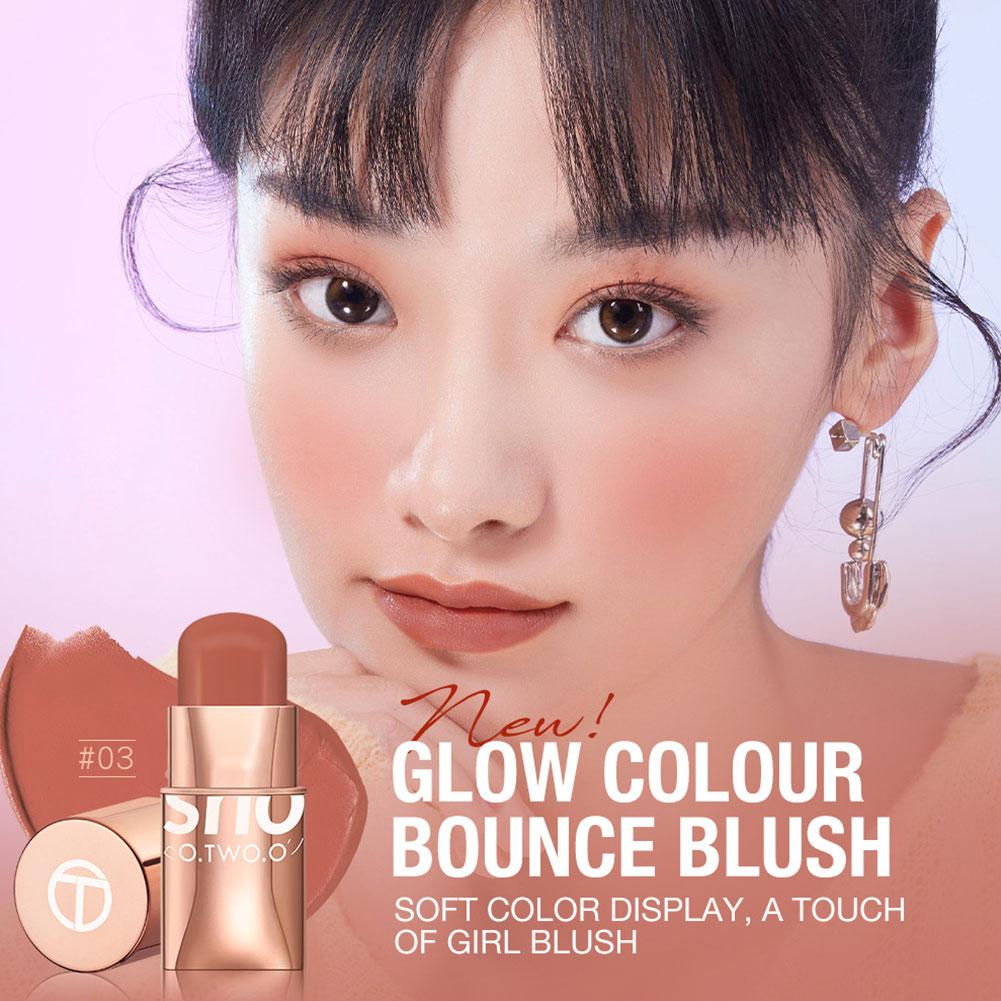 thumbnail image 5 of SGACAI Blush Sticks Lápiz colorete ligero en crema con brillo para dar forma al contorno 6T3E, 5 of 7
