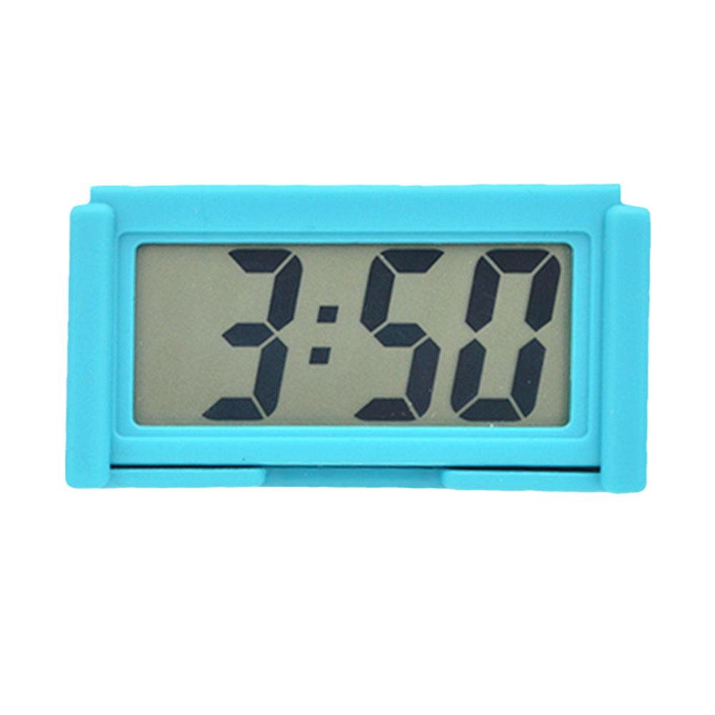 Blau)Car Digital Clock--Mini Auto Uhr Digitaluhr Auto