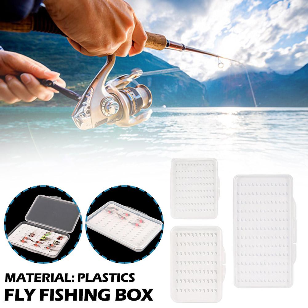 thumbnail image 3 of SGACAI Caja de pesca con mosca Caja de aparejos impermeable con micro ranuras y espuma de fácil agarre P1F6 з/, 3 of 7