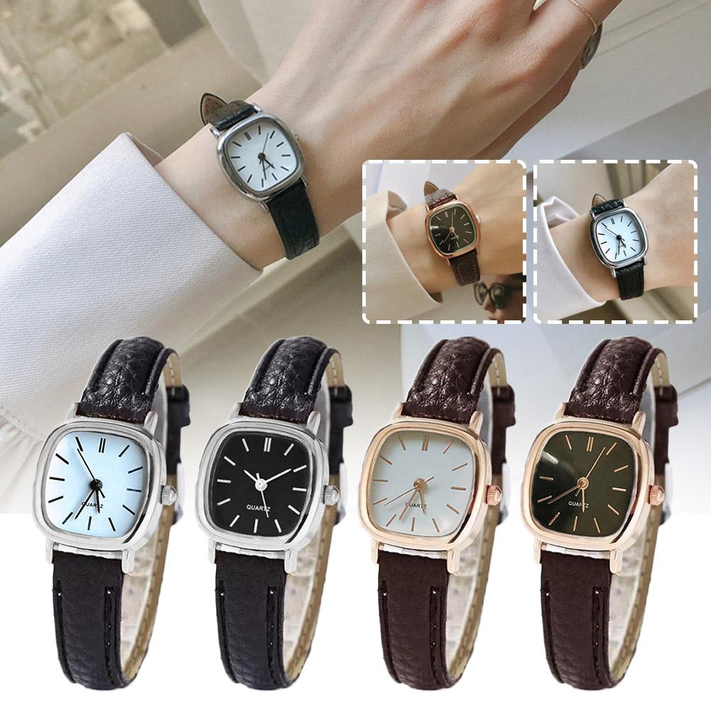 thumbnail image 3 of SGACAI Reloj de pulsera de cuarzo con correa de cuero de lujo informal a la moda para hombre, 3 of 7