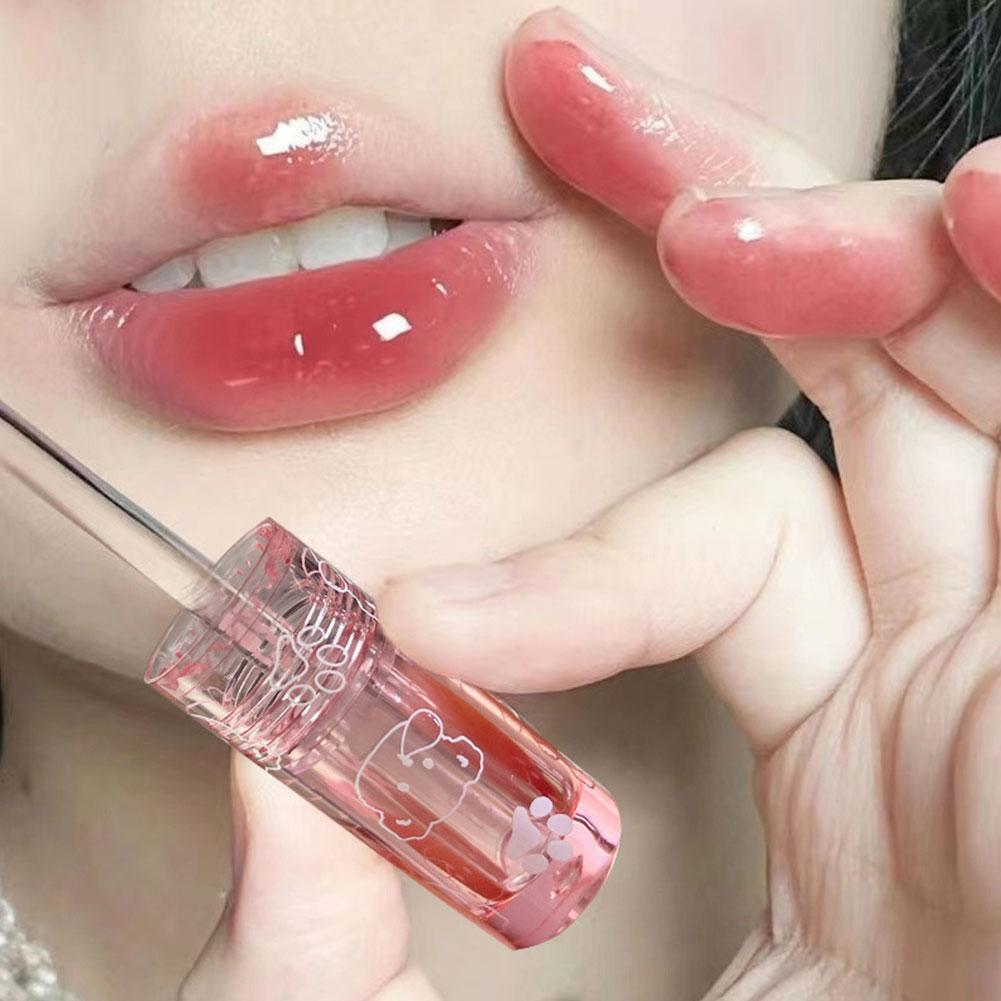 thumbnail image 4 of Ruifaya Aceite de labios Water Light Gloss Mirror Lip Oil Brillo de labios hidratante 2024 Water, 4 of 7