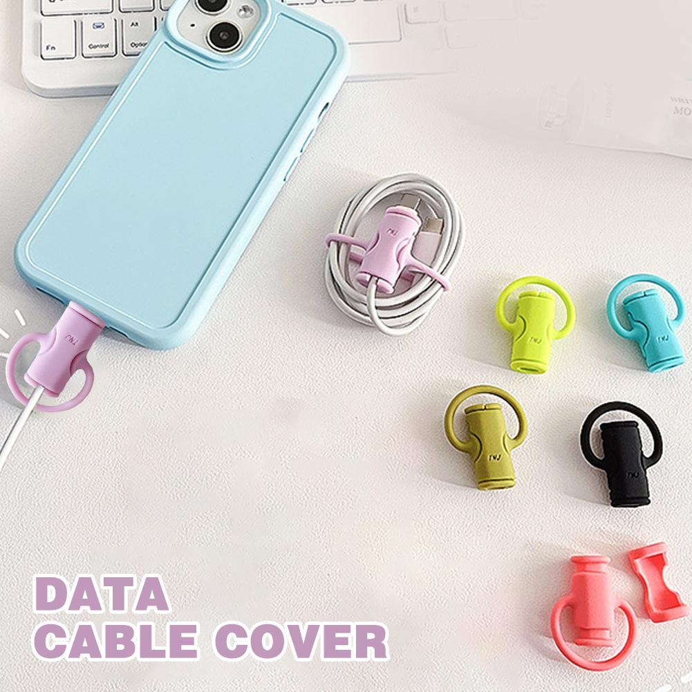 thumbnail image 2 of Wartleves Cable de teléfono Protector de carga Cable de datos Funda protectora Cable con cable > Y USB, 2 of 7