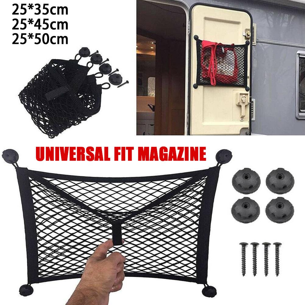 thumbnail image 2 of Wartleves Redes de soporte para revistas y almacenamiento de ajuste universal para autocaravanas, furgonetas y autocaravanas, 2 of 7